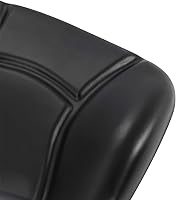 Vista 6 de Asiento universal de repuesto para carretilla elevadora, asiento trasero de tractor con orificios preperforados para carretilla elevadora tractor