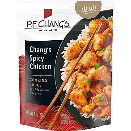 P.F. Chang's Home Menu Spicy Chicken Cooking Sauce and Marinade, 8 fl oz.