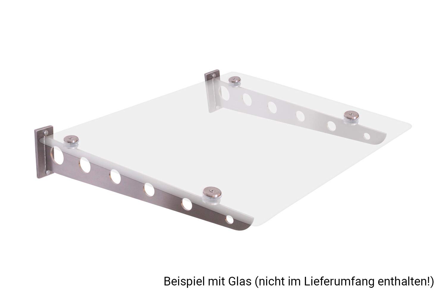 Soporte para toldo de acero inoxidable VF-650 (1 par)