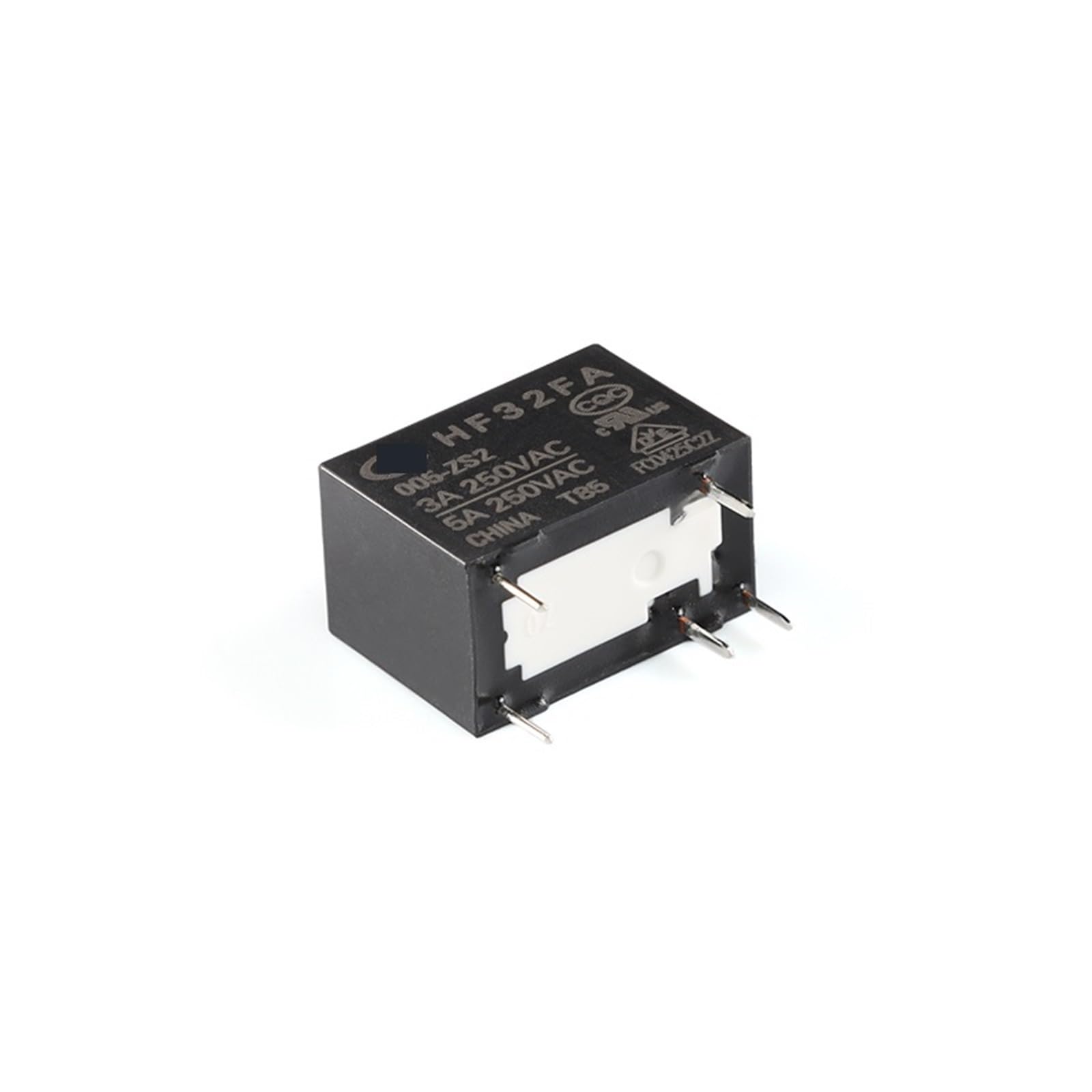 Relais de puissance HF32FA 012-ZS2 DC 12V 3A composant électronique PCB 5 broches - 7