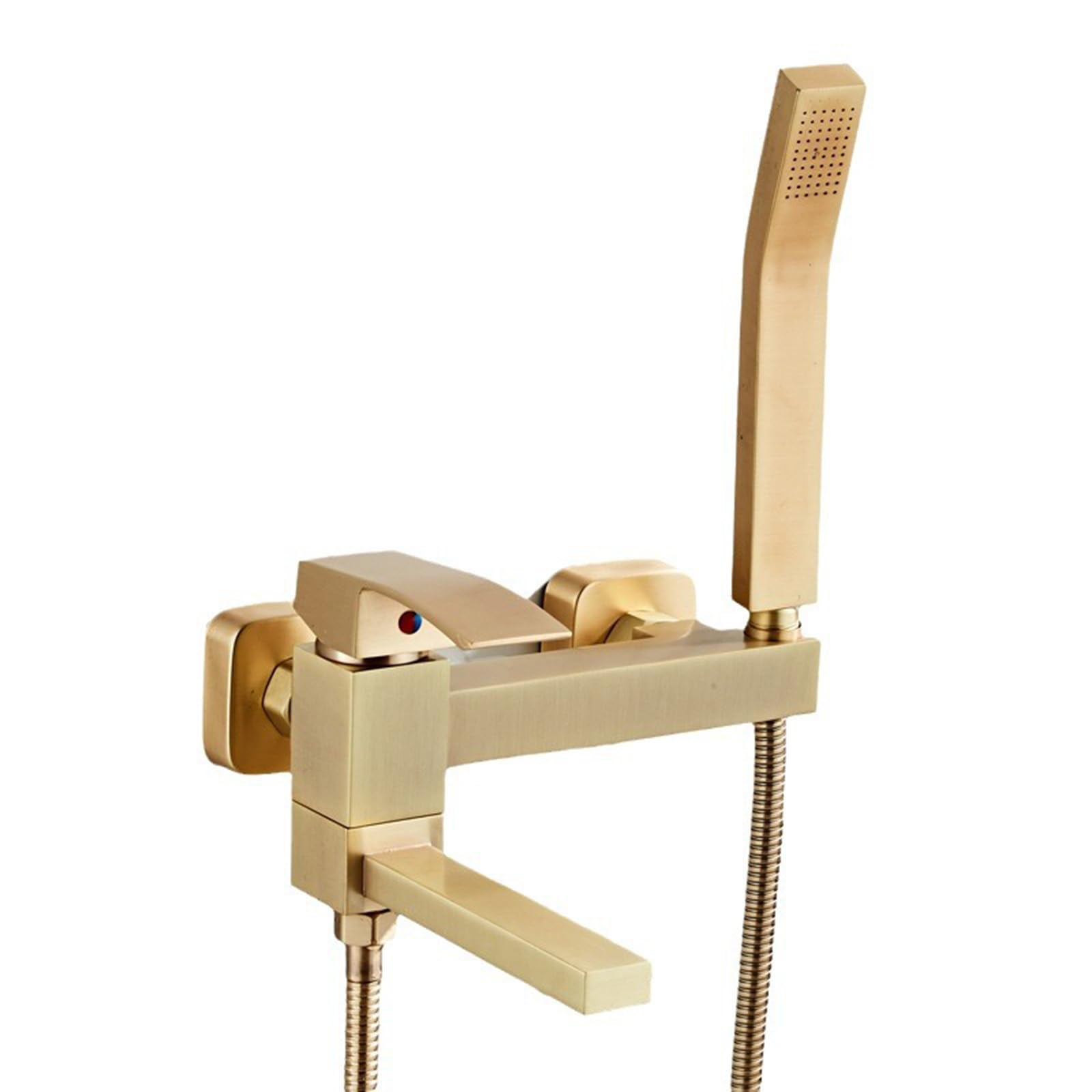 Baignoire tapisseur LWX avec mur de douche pivotant à 90° pour salle de bain
