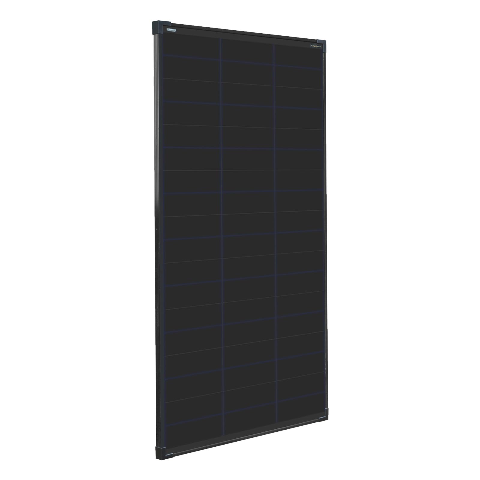 enjoy solar® 150W 36V Módulo solar monocristalino con tecnología HPBC - 25% de alta eficiencia, células solares de 182mm, 10 barras de colector, panel solar ideal para autocaravana, instalación en