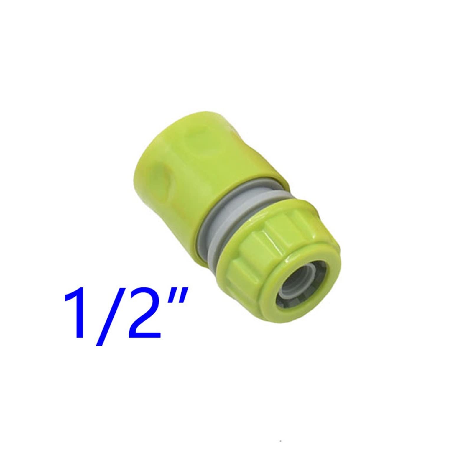 25 piezas de 16 mm 20 mm 25 mm de manguera de jardín conector rápido conector de agua 1/2 3/4 con conector de manguera de agua de agua plástica(1I2 x A)