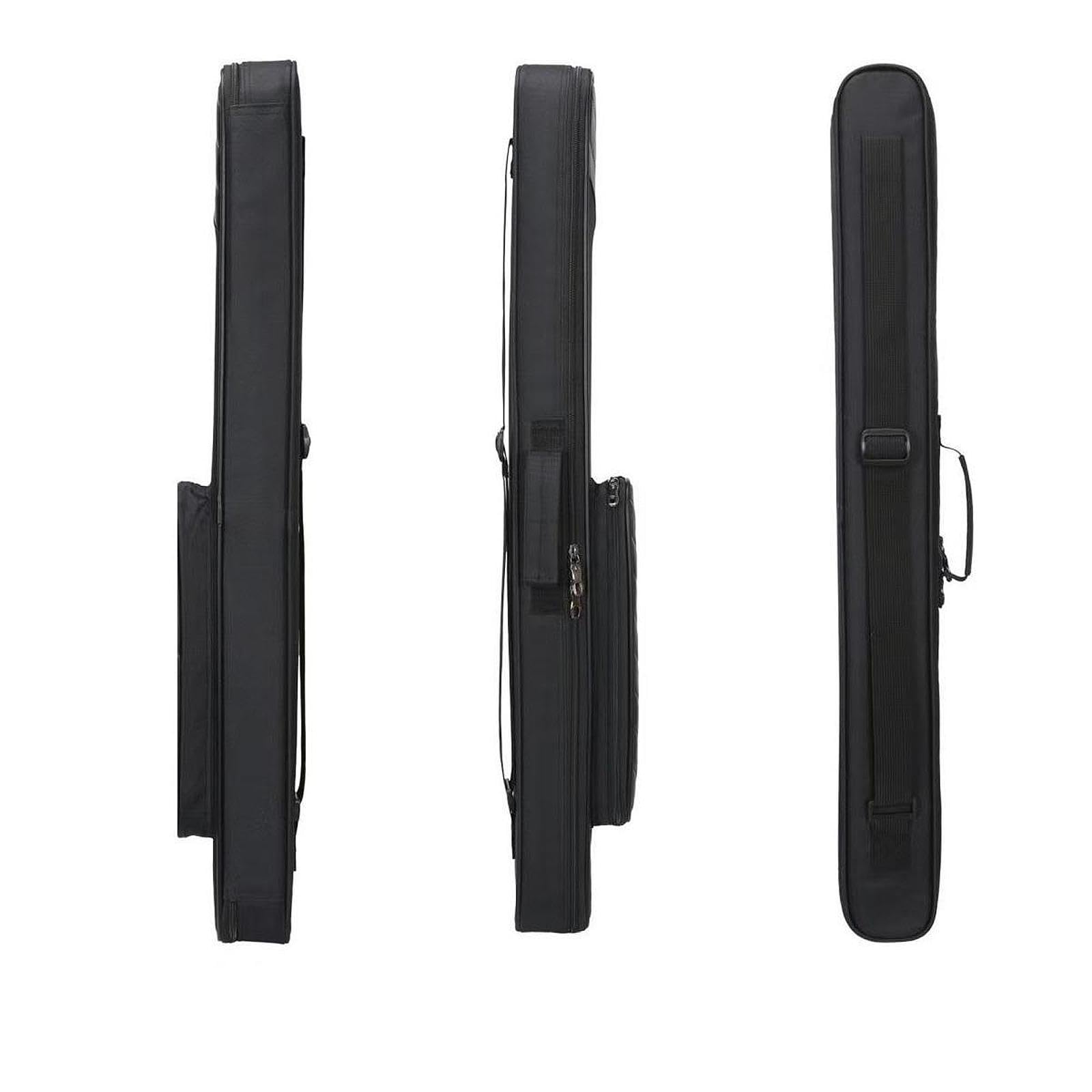 Pool Cue Case, Pool-Queue-Koffer, Hochwertige Tasche Aus Oxford Stoff mit Polsterung, Pool-Queue-Tasche, Leicht Und Wasserdicht für Billardqueue Aufbewahrung Und Transport