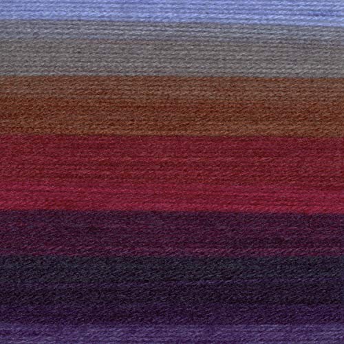 Image of Lion Brand Yarn, Mandala DK Lightweight Yarn for Knitting, Crochet, and Crafts, Griffin, 1 Pack, Self-Striping Acrylic Fiber for Baby Blankets, Multicolor Shawls and Variegated Cardigans