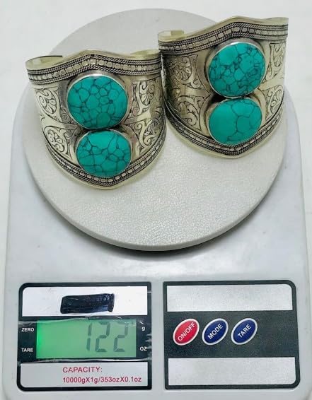 Natural Turquoise Bracelet, Gemstone Bracelet, Ethnic Cuff Bracelet, Adjustable Bracelet, Statement Boho Cuff, Gemstone Jewelry