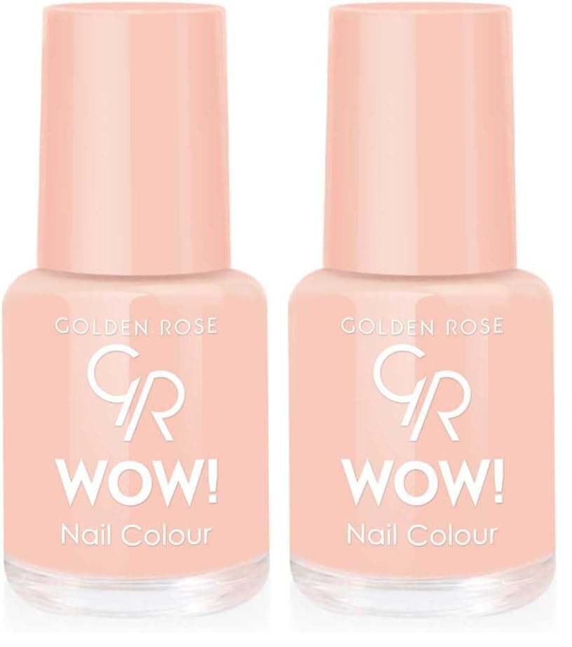 Golden Rose Wow Nail Color No:124 - Oje 2li paket