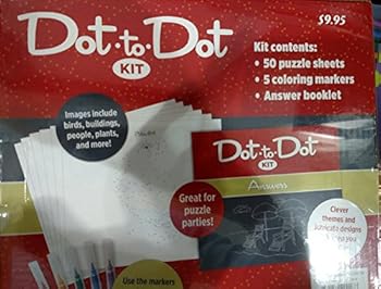 Unknown Binding Dot-to-Dot Kit with More than 100 Challenging Puzzles Book