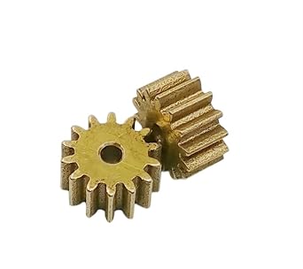 Carbon Steel Motor spur Gear 1PC 14T 0.6M OD=9.6mm Copper Gear Machine Motor Parts 14 Teeth Brass Pinion 142A 143A 143.17A 144A4mm