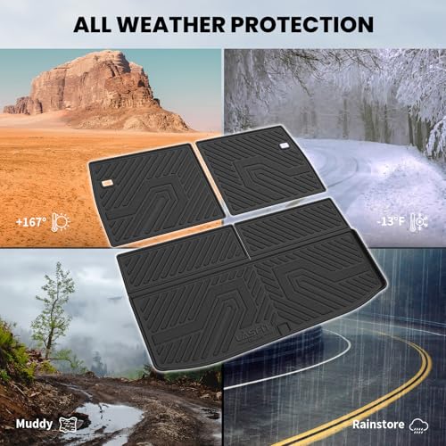 Image of LASFIT Cargo Mat & Backrest Mats for 2022-2025 Mitsubishi Outlander