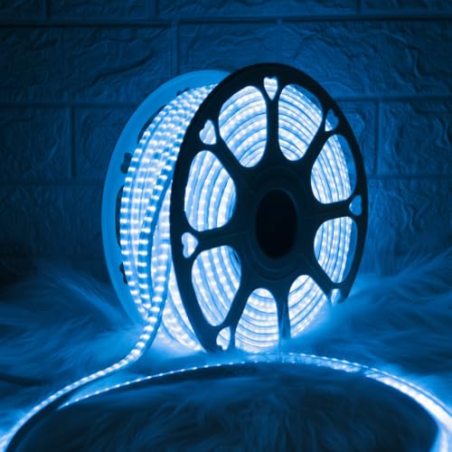 Image of V.E.S.P.A SMD LED Strip Lights Waterproof Lighting for Home Wall Decor & Interior Decoration | Perfect for Diwali Lighting | | Wedding | Events | Strip Lights | (Blue, 21 Meter)