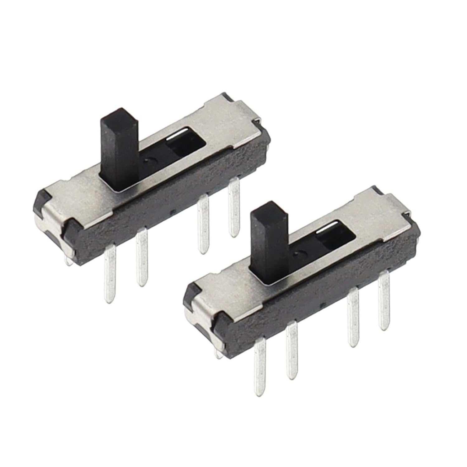 20Pcs MSS23D18 8PIN 2P3T DPTT Toggle Switch Side Slide Switches Handle 4mm