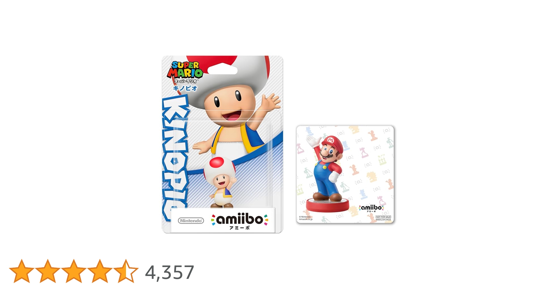 (未使用･未開封品)amiibo キノピオ (スーパーマリオシリーズ) 新品 amiibo キノピオ スーパーマリオブラザーズ - メルカリ