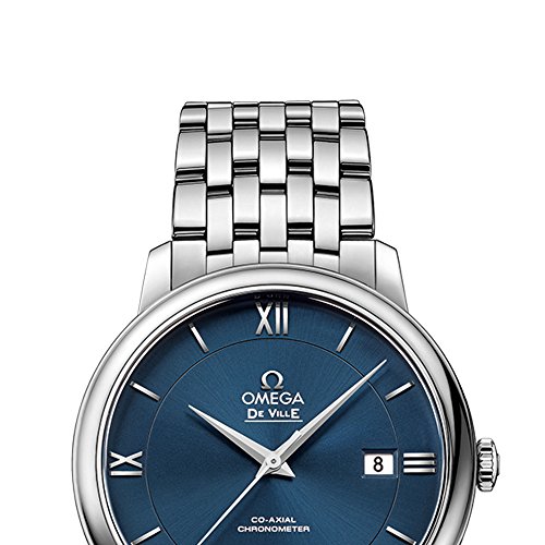 Omega De Ville Prestige Automatic Blue Dial Mens Watch 424. 10. 40. 20. 03. 0012