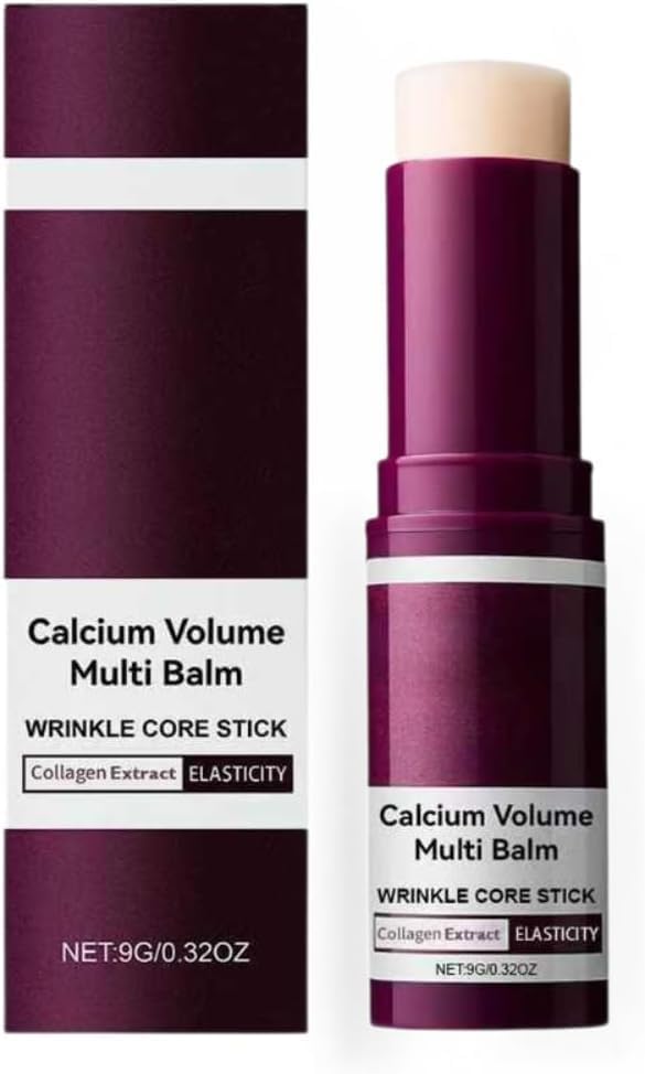 calcium multi balm stick – Winter skin careKorean Collagen Moisturizing Balm with Vitamin D & Shea Butter – Firming, Hydrating & Skin Barrier Care Stick for All Skin Types (1 Pack)