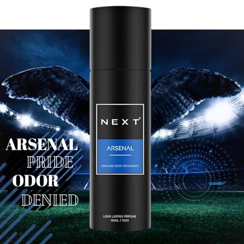 Image of Next Care Arsenal Daily Use Deodorant for Men | Perfumed Body Spray | Long Lasting Deo,150ml | Fragrance of Woody & Soothing Floral