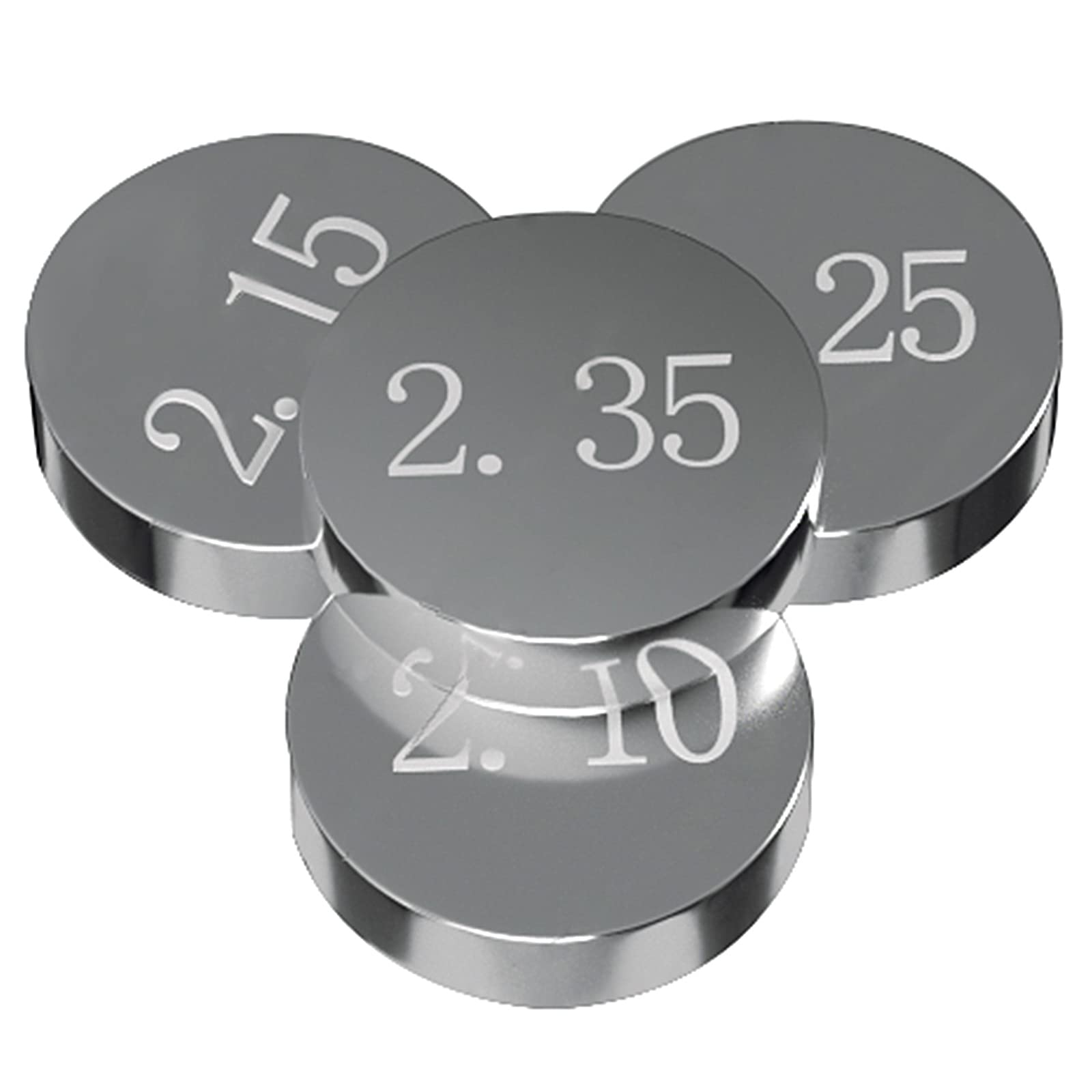 Road Passion 7.48mm Pastiglie Valvola Kit Regolazione del Gioco alle Valvole 1.20mm-3.50mm per Suzuki SV650 1999-2008 SV650A ABS 2007-2008 SV650S 1999-2009 SV650SA ABS 2007-2009