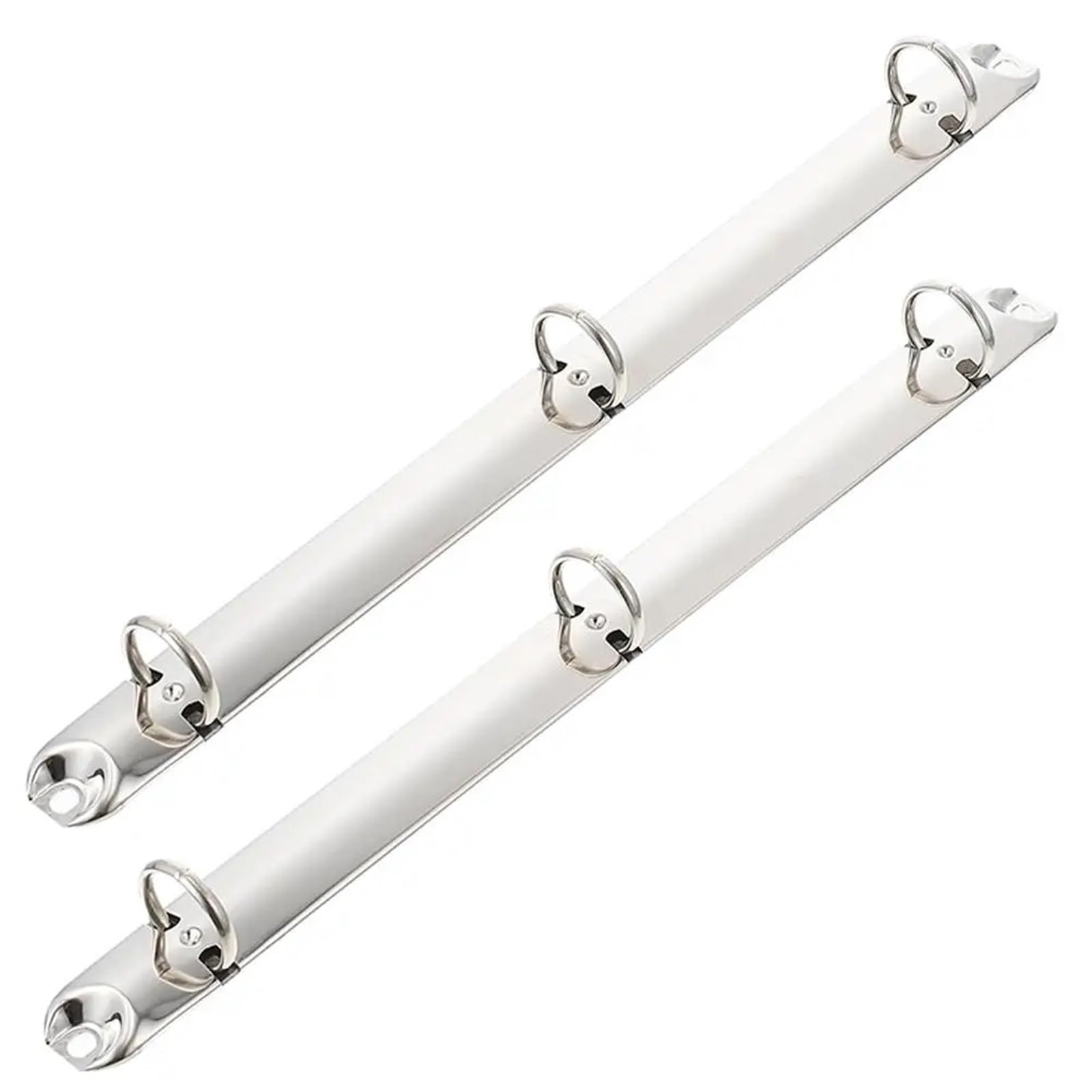 Meccanismo for raccoglitore ad anelli, Meccanismi for raccoglitore ad anelli in metallo Confezione da 16 forniture di cancelleria for quaderni a fogli mobili A4 a 3 fori