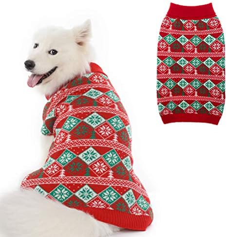 large christmas dog jumper