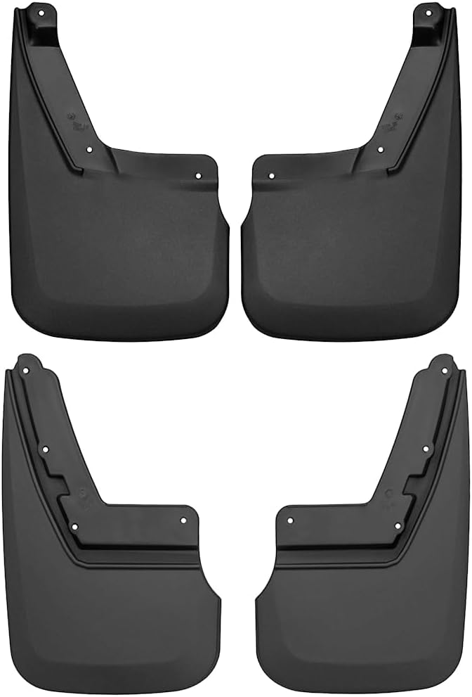Husky Liners — Front & Rear Mud Guards | Fits 2015-2020 GMC Yukon, Yukon XL - Black, 4 Pcs. | 58201 & 59221