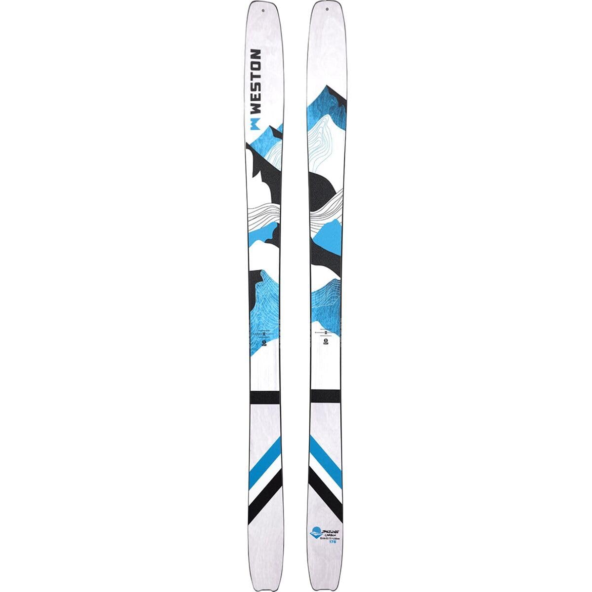 Skyline Carbon Ski- 2025, White, 184cm