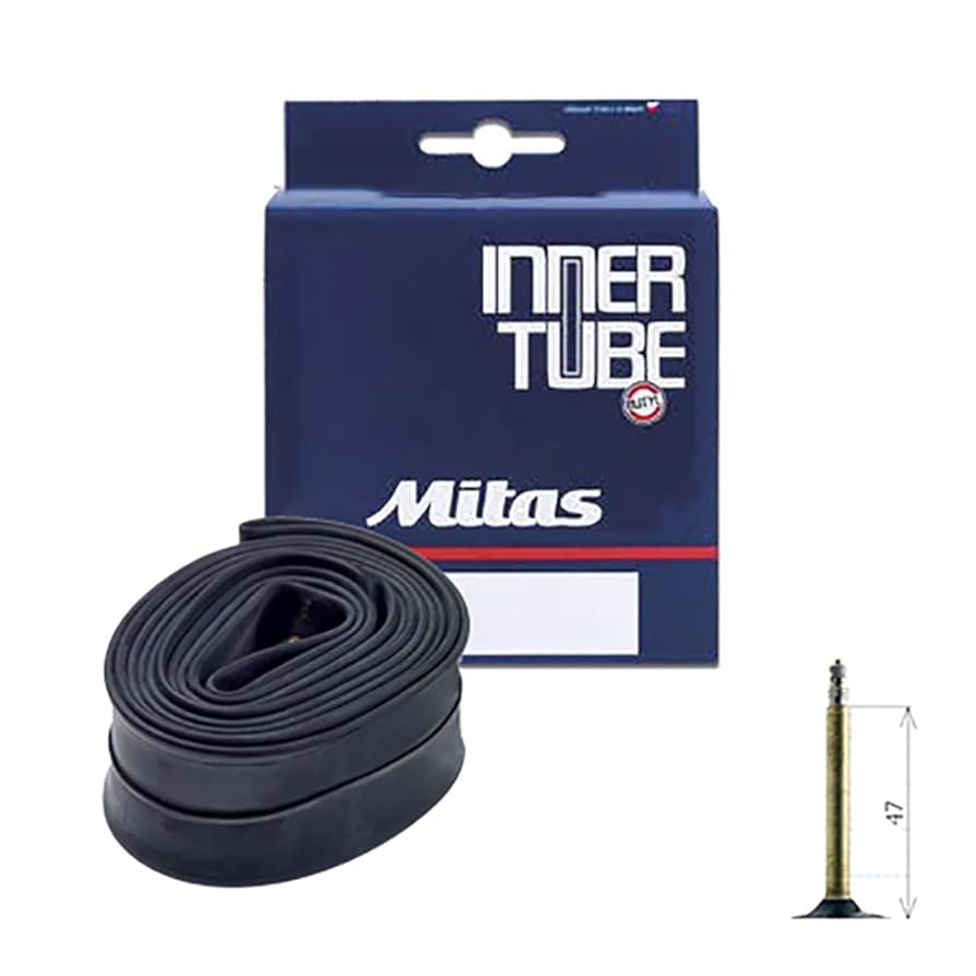 Amazon | ミタス(mitas) 自転車チューブ 黒 26x1.50-2.10 inner