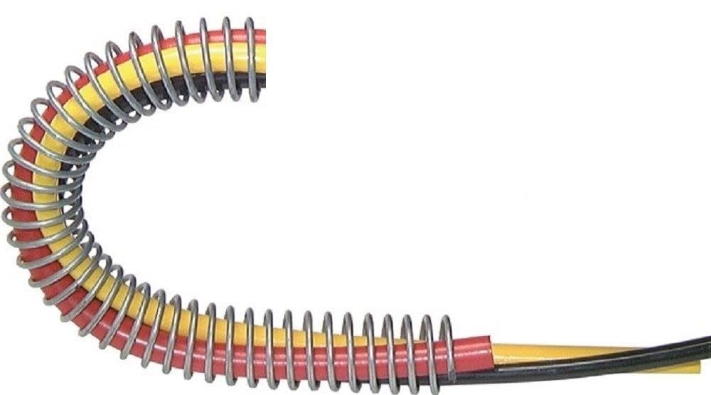 Ressort de protection anti-torsion en acier - Spirale ronde - Protection anti-torsion - 41 mm x 3 mm - 10 m