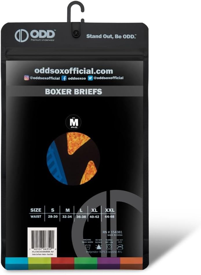 Odd Sox - Doritos Brands Boxer Briefs - Unisex Sizing - Snack Food Underwear- Novelty Apparel - Gift Holiday Birthday - Image 7