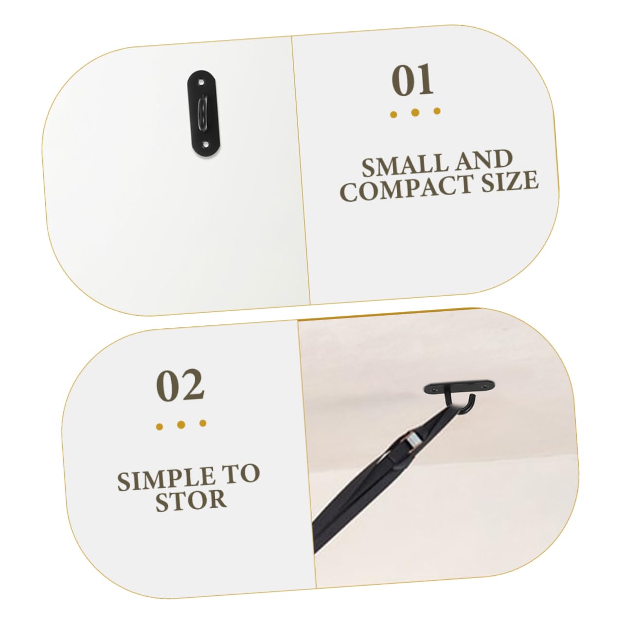 Sosoport Ancla De Ejercicio De Pared Cuerdas Ganchos De Alambre Ganchos En S para Colgar Bar Colgante Manijas De Bandas De Resistencia Manos Black Acero Inoxidable 304