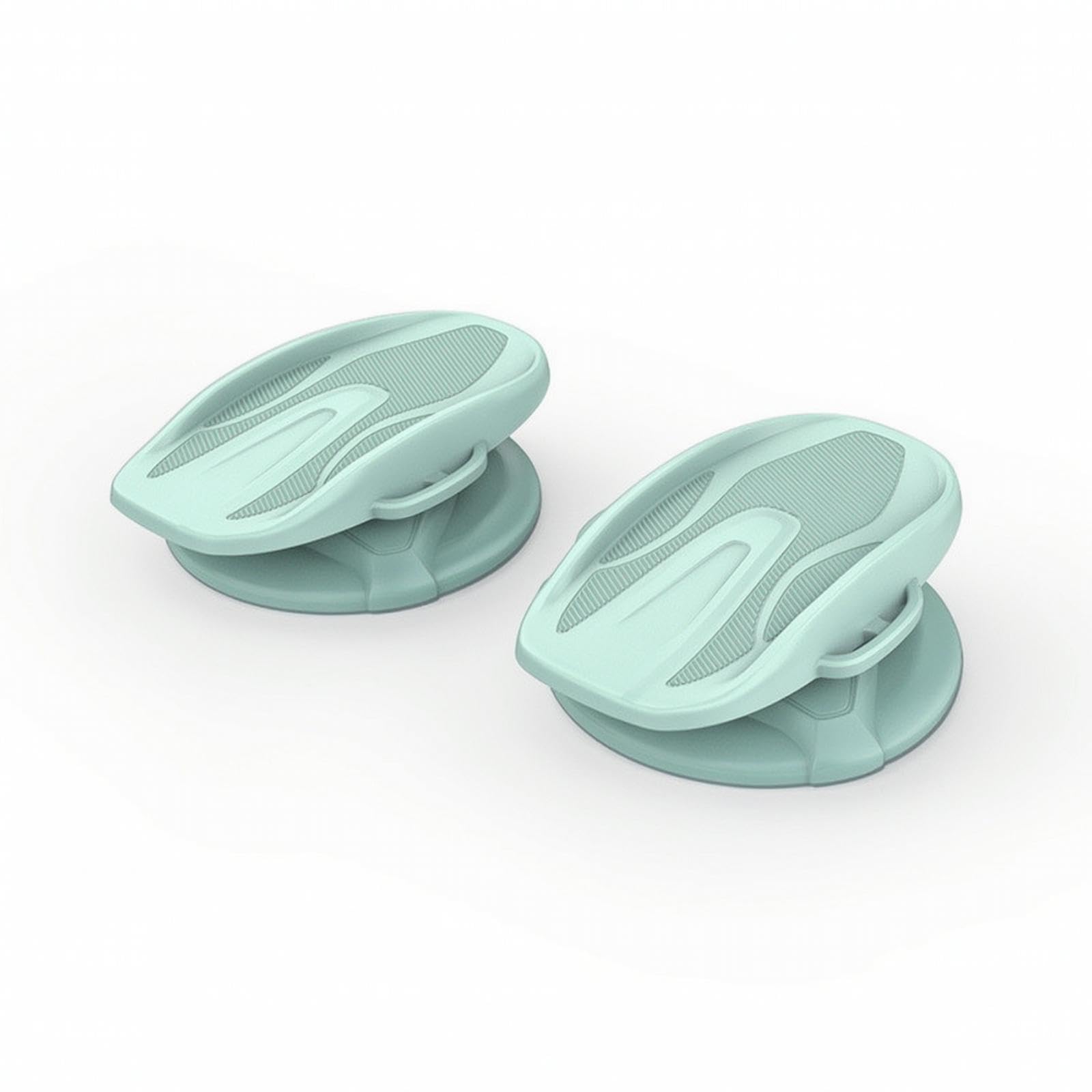 Waist Rotating Disc with Separate Bases Low-Noise Split Waist Disc Anti-Slip for Adults, Home Gym, Office Green Pair-picture-31