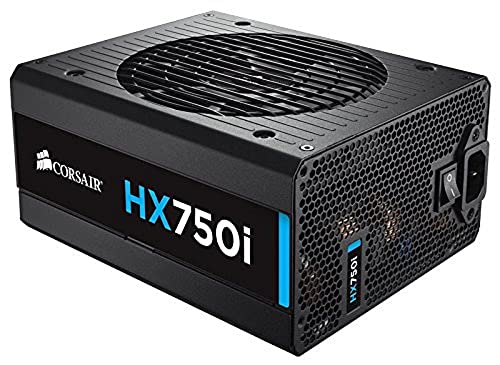 Image of Corsair HXi Series HX750i ATX /EPS 750W Power Supply Unit - Black