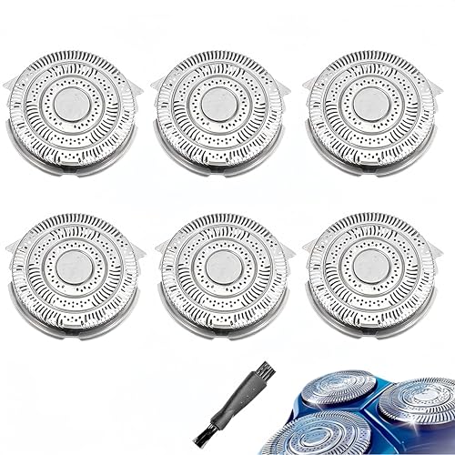 HQ9 Replacement Heads Compatible With Norelco Replacement Heads Hq9 For Philips HQ9 SpeedXL Shavers Blades HQ9 Replacement Blades For Model 8140xl 8160xl 8170xl 8240xl 8171xl 8160xl 8150xl 6 Pack