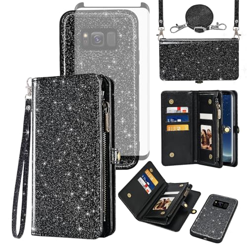 Housse Samsung S8 Asuwish portefeuille amovible pour ne plus perdre vos cartes