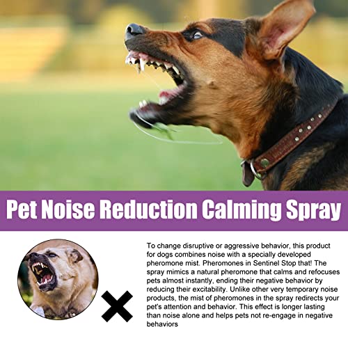 Beruhigungsspray Für Hunde 50 Ml Pheromonkopie Reduziert Destruktives Verhalten Und Angst Bei Reisen Tierarztbesuchen Und Gewittern. Beruhigendes Pheromonspray Für Hunde Und Katzen Für Haustiere