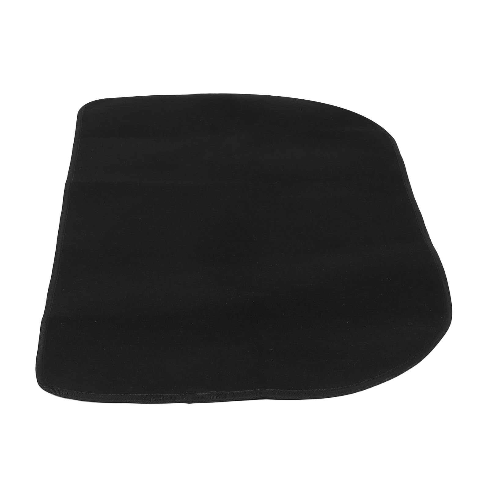 LABRIMP Tapis Ignifugé pour Cheminée Demi-cercle en Polyester et Pvc Résistant à Haute Température, Protection Intérieure et Extérieure les Étincelles