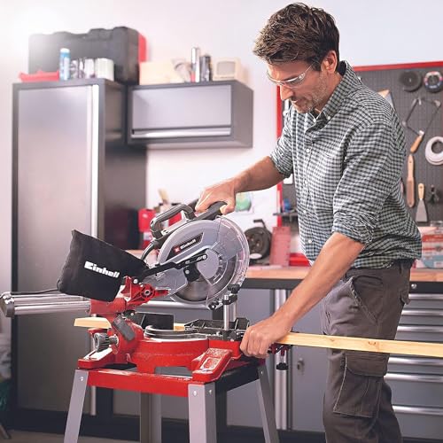 Einhell Zug-Kapp-Gehrungssäge TC-SM 2531/2 U (1900 W, max. 70 mm x 310 mm Schnitttiefe/-breite...