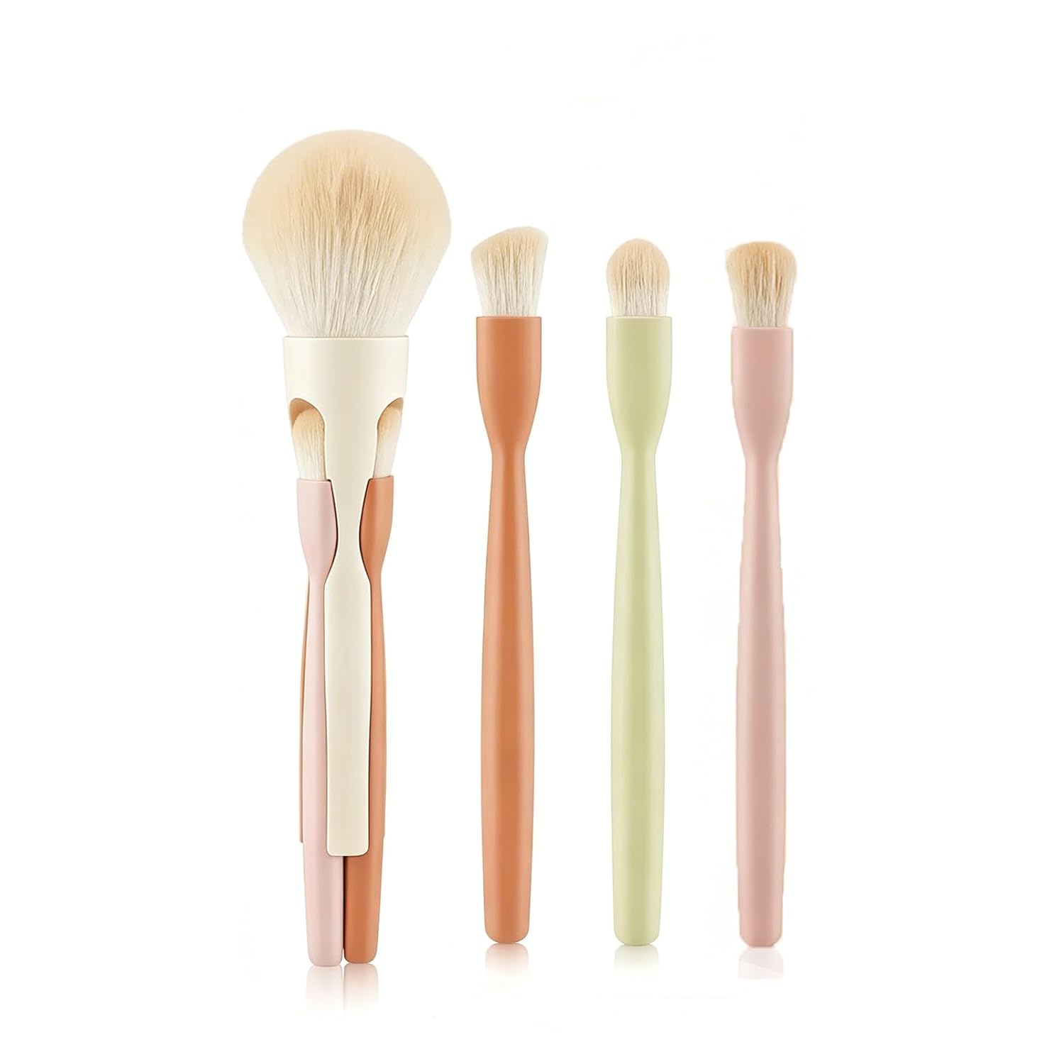 4-in-1 Magnetic Portable Make-up Brush Set