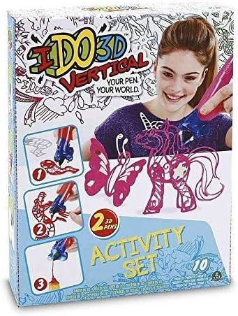 IDO3D VERTICAL ACTIVITY SET 28X7X21.5CM CREA FINO A 10 PROGETTI 3D