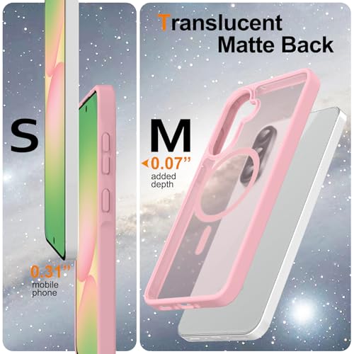 Coque Samsung A56 5G compatible MagSafe avec verre de protection écran - 6