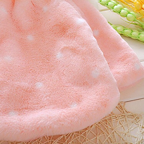 Baby Girl Winter Warm Cape Toddler Coat Cloak Jacket Fur Outerwear Clothes 0-3Y4