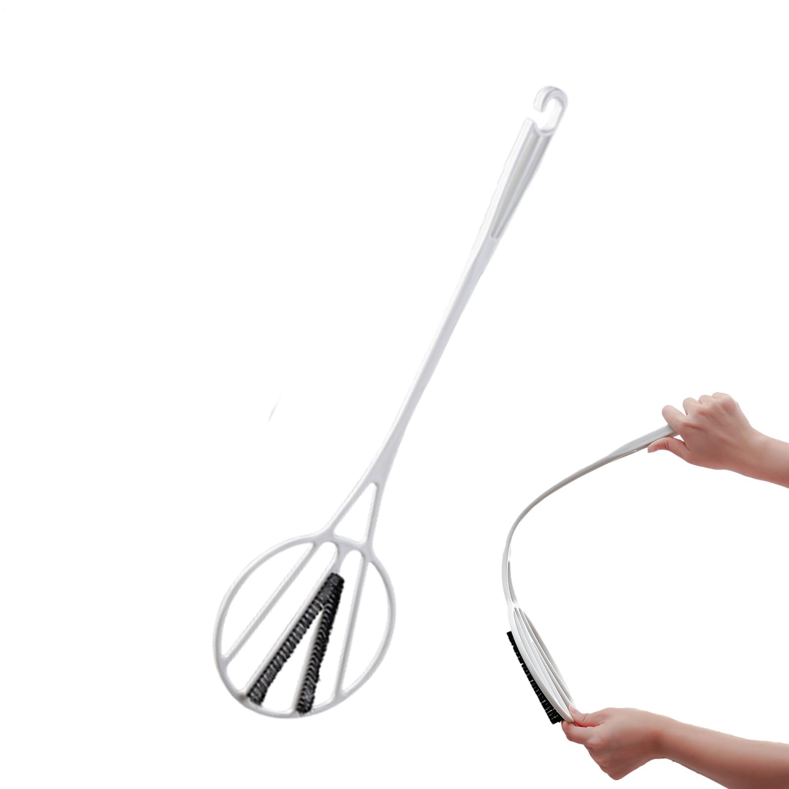 Ligth Weight - Battitappeti, battitappeti, racchetta da consolatore con manico lungo, manuale, copriletto, racchetta, rimozione della polvere di mobili,
