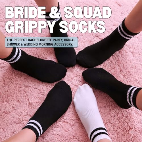 Image of Funky Junque Bride Crew Socks, Bachelorette Wedding Party Gift
