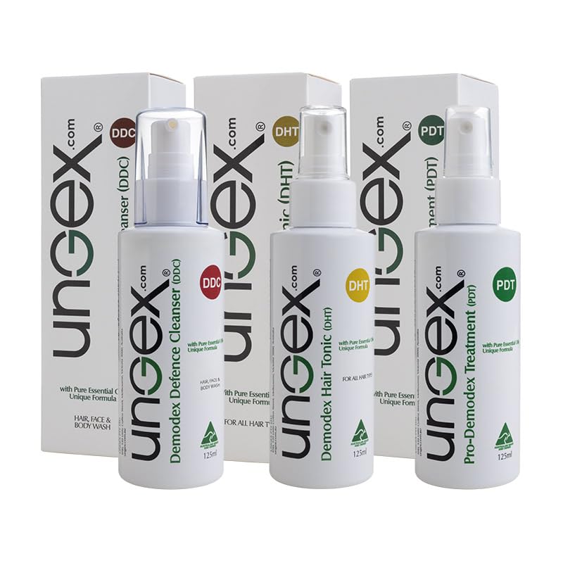 Premium Kit A1-i | Ungex Demodex Solution | Acne, Blepharitis, Eczema, Inflammation | PKA1-i