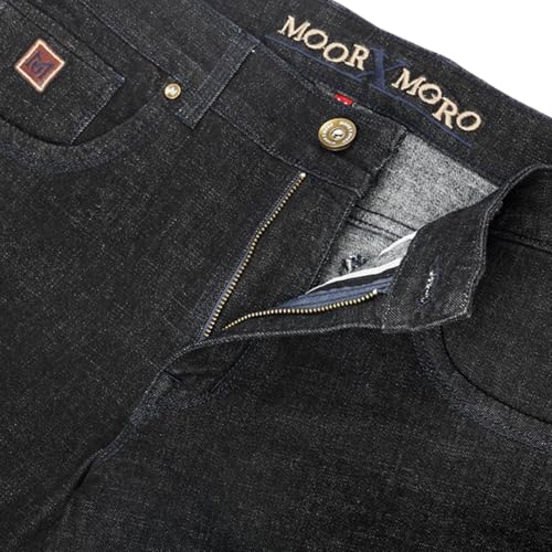 Image of Men's Premium Straight Fit Jeans | Cotton Rich Breathable Denim Pants for Men | Comfortable Regular Wear Casual Jeans