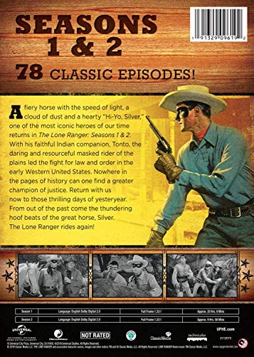 The Lone Ranger: Seasons 1 & 2 [DVD]