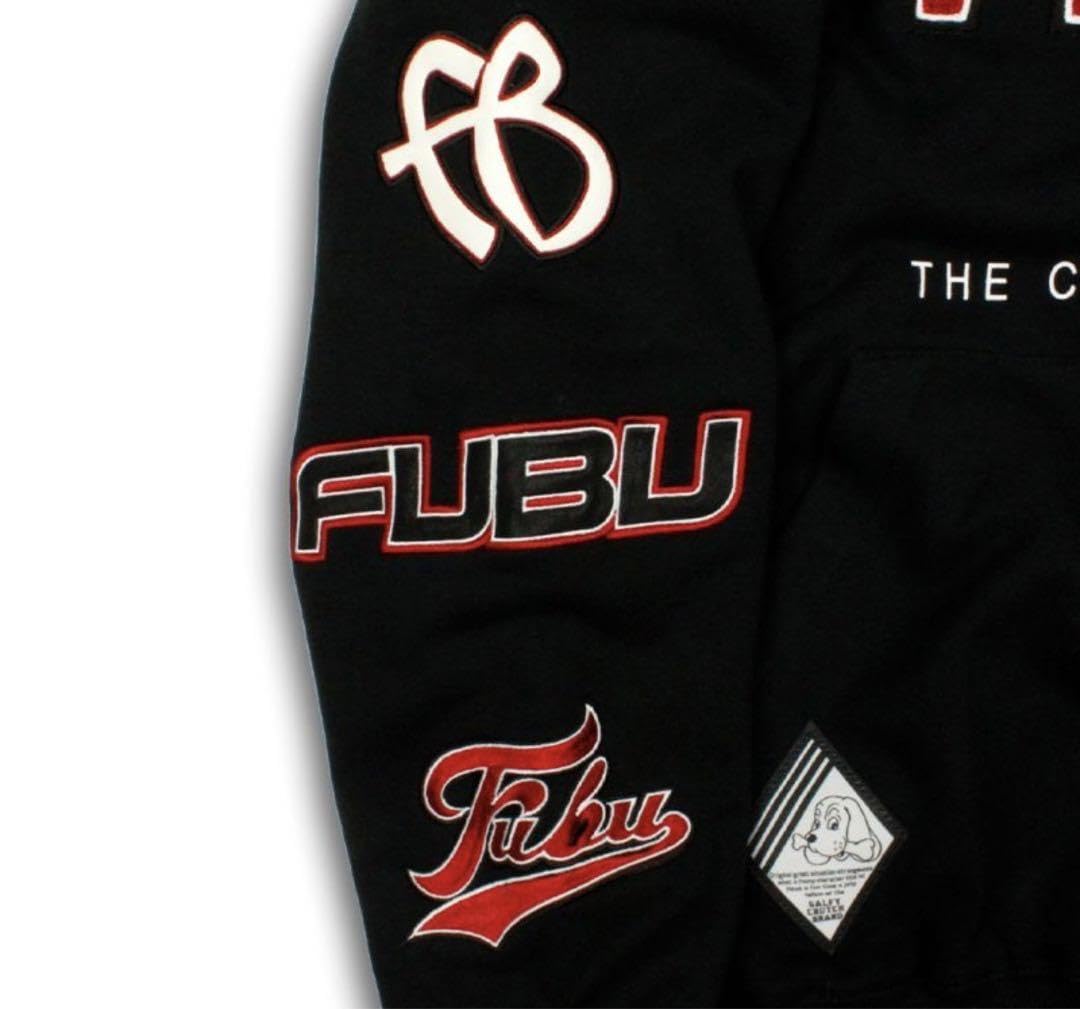 Amazon.co.jp: GALFY FUBU コラボ パーカー 黒 中型犬 L : ペット用品