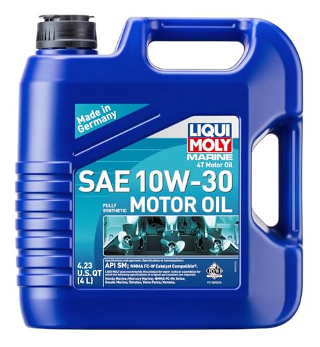 Image of LIQUI MOLY Marine 4T Motor Oil SAE 10W-30 | 4 L | Marine motor oil | SKU: 20522