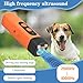 Calenxy Anti Bell Gerät Hunde, 3 Modi Ultraschall Hundeabwehr, Wiederaufladbar Antibell Ultraschall Gerät mit LED-Taschenlampe für Kleine Große Hunde Innen Außenbereich Hund