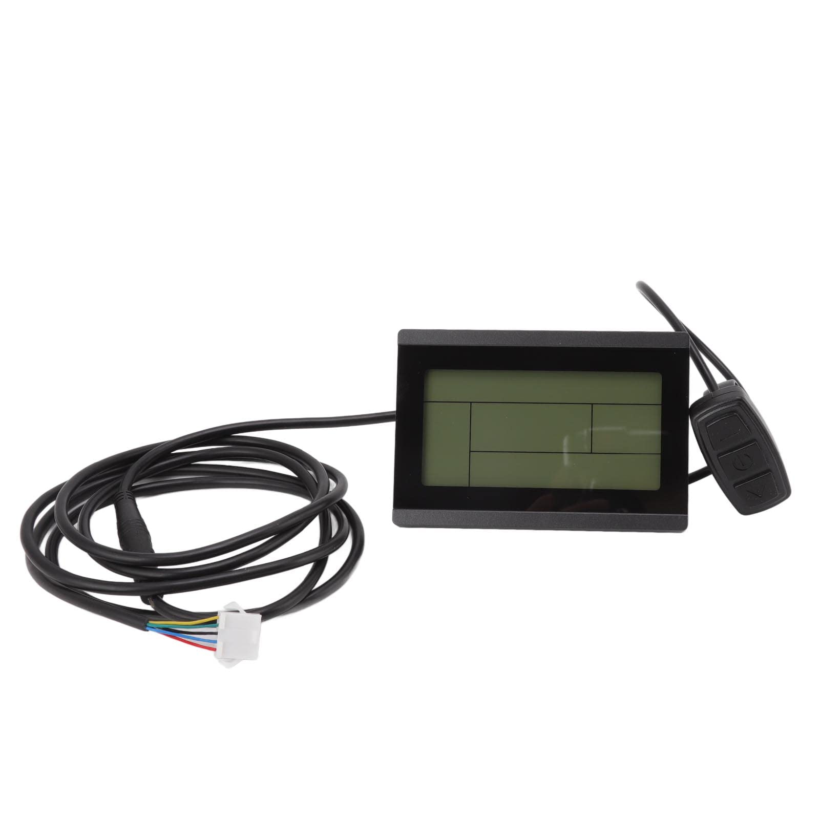 Buachois Display LCD contachilometri per bici elettrica 5 pin 24V 36V 48V