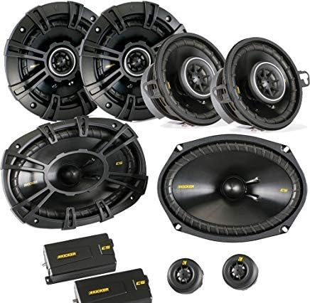 Kicker para Dodge Ram Truck 02-11 Altavoz Bundle- CS 6x9 3-Way Component Speakers, CS 5.25" Altavoces y CS 3.5" Altavoces 🥇✔️ ® A Pedido 🏆™